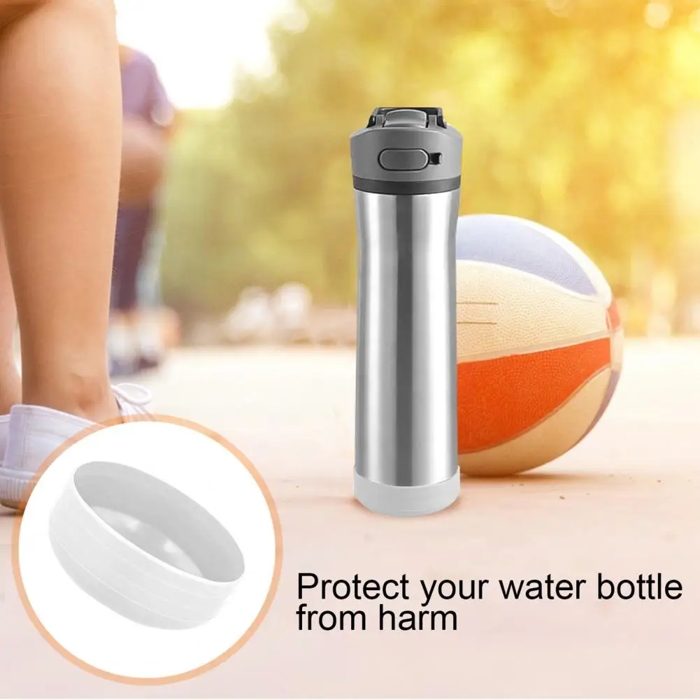 Elastic Water Bottle Cover Non slip Silicone Bottle Boot Protector Set for 24 Oz Cups Bpa free Protective Sleeve for Protection