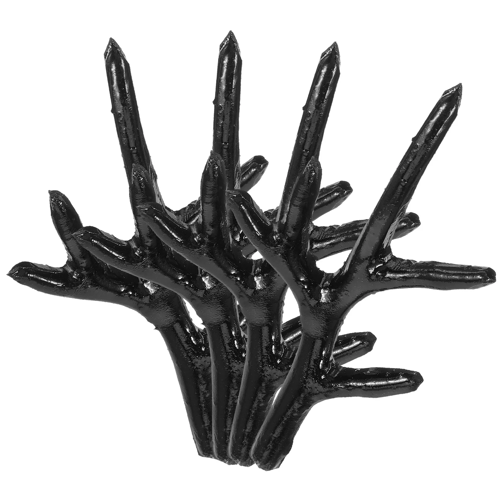 

1pcs Simulation Deer Antlers Diy Christmas Reindeer Horn Headband Plastic Costume Props Mini Antlers For Cosplay Party Decor