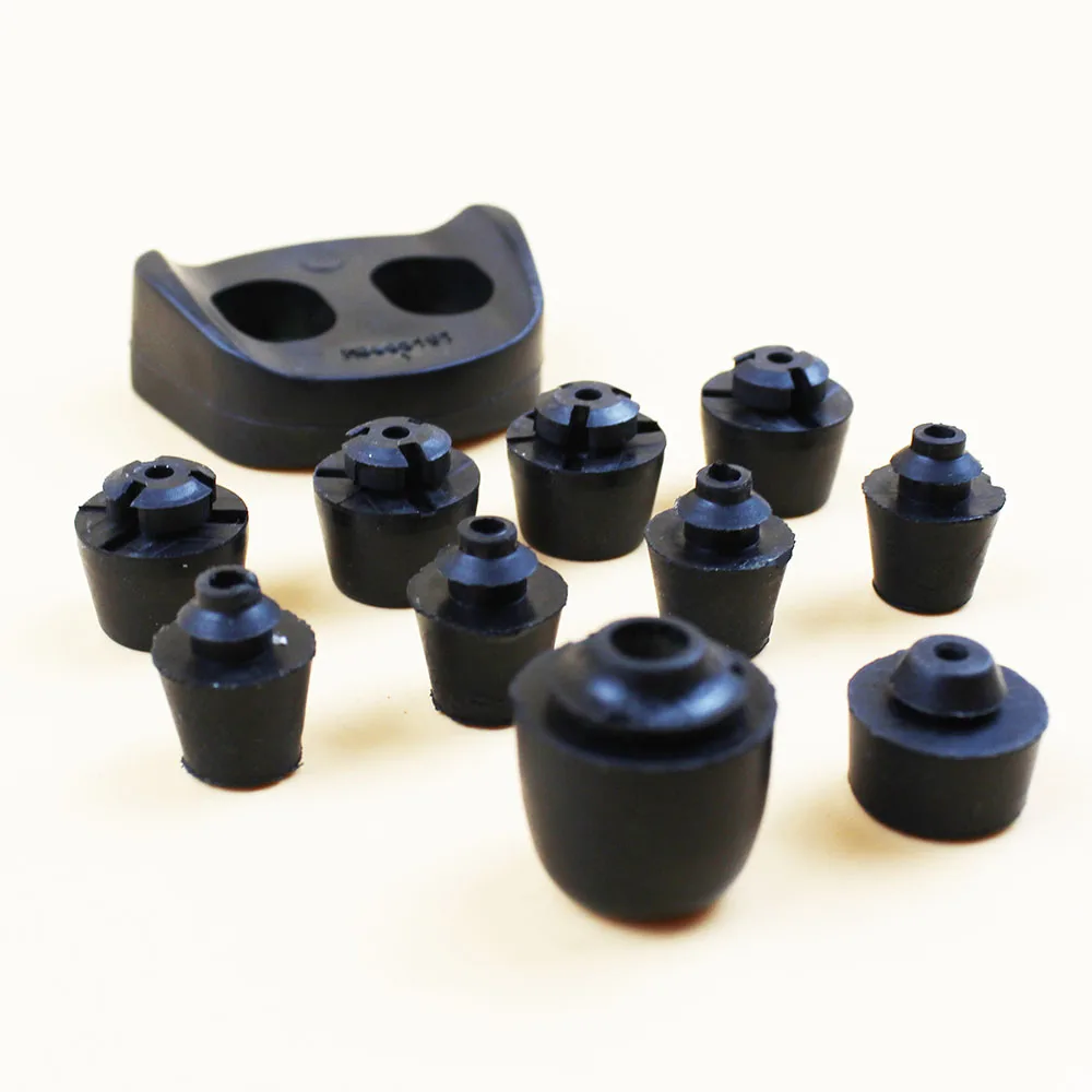 11Pcs Car Styling Door dampers buffer pad bump stop Shock rubber for Mitsubishi Pajero Montero V31 V32 V33 V43 V45 V73 V77