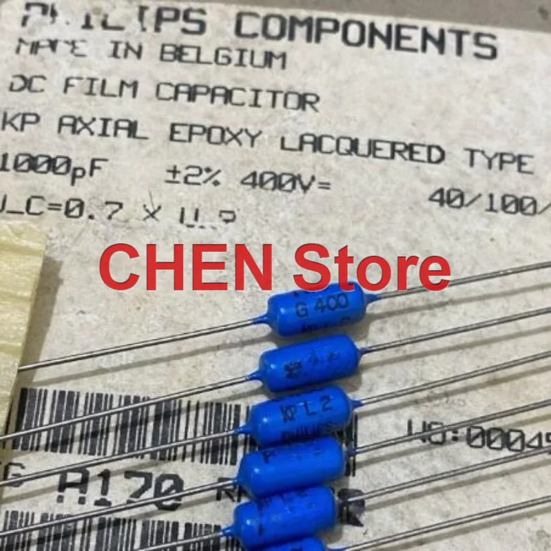 

20PCS/lot original BC VISHAY KP464 400V 102 5X10MM PH 1000PF 1NF Tin film tin foil guitar capacitor free shipping