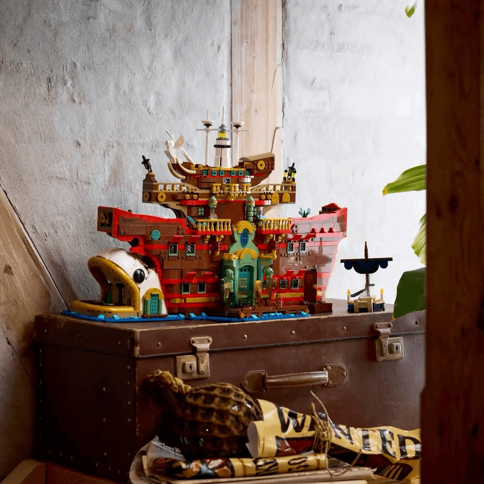 

2026 NEW 3402PCS The Floating Restaurant Model Building Blocks MOC 75640 Brick For Kids Christmas Birthday Gifts