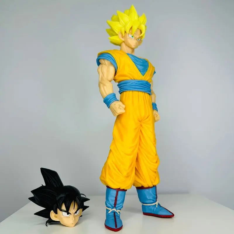 30cm Z Warrior Unlimited Son Goku Anime Figure Dragon Ball Pvc Statue Model Doll Double Head Swap Collection Children'S Toy Gift