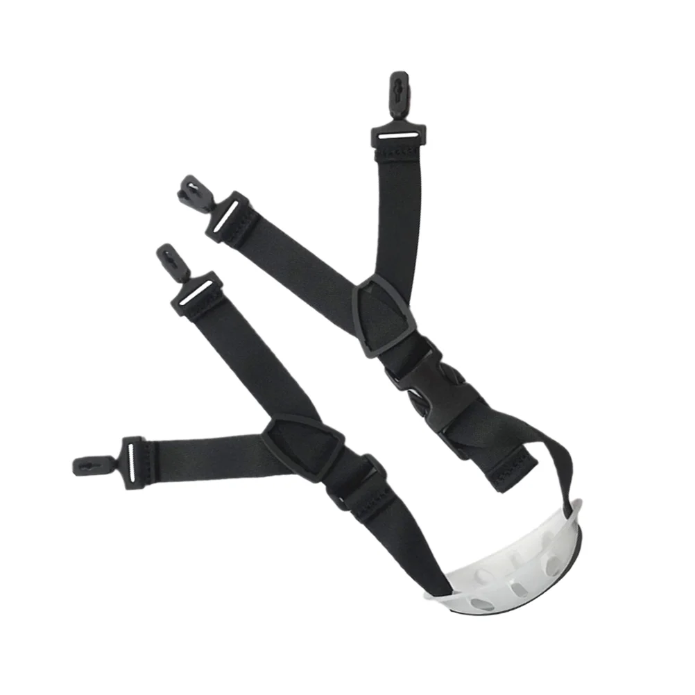 Soft Chin Strap for Hard Hats Tactics Elastic Safety Helmets Chinstrap Adjustable Mandibular