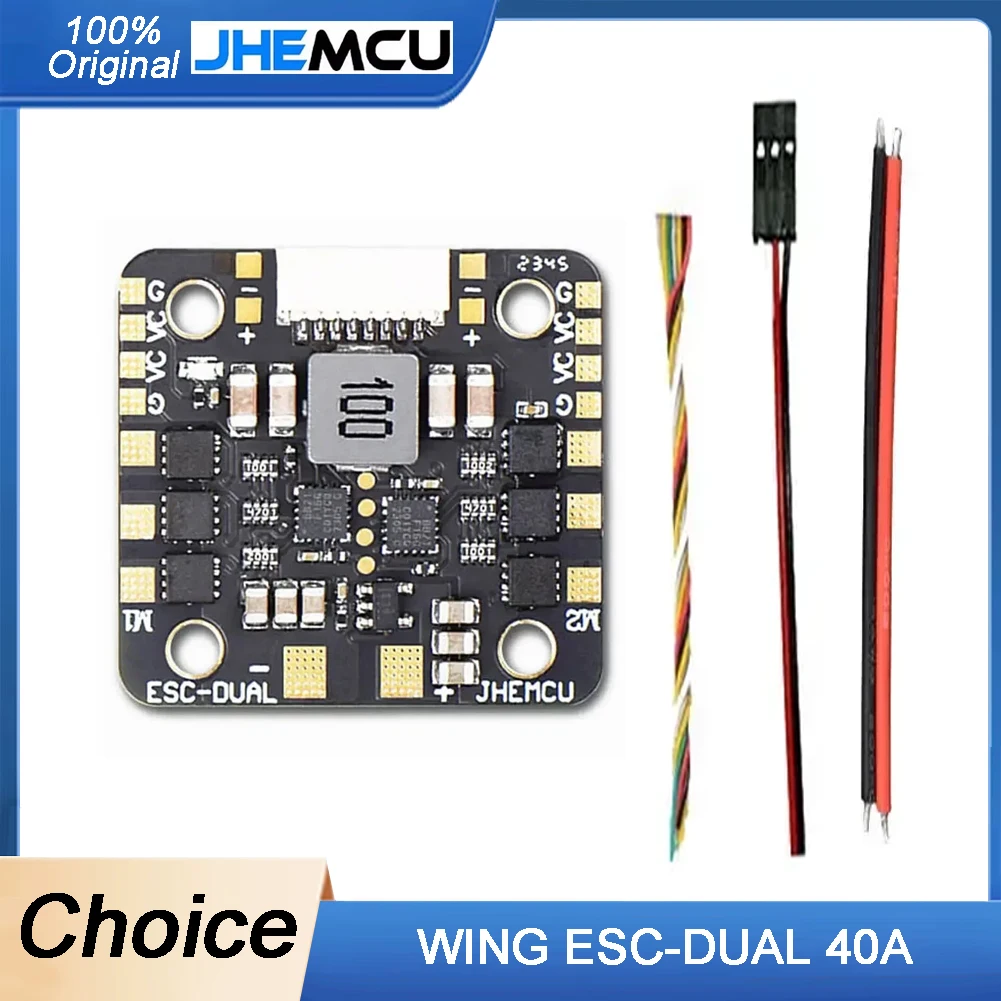 

JHEMCU ELRS-2G4-P 2G4P 2,4G ELRS PWM CRSF 5-канальный мини-приемник 25X13 мм для серии ES24TX BETAFPV ELRS TX RC Самолет с фиксированным крылом
