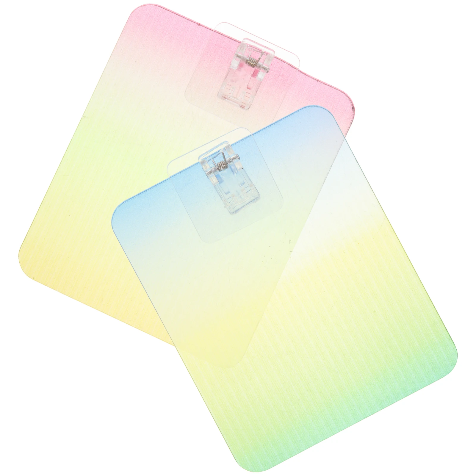 2 Pcs Die Cutting Machine Plate Clamp Student Plastic Sketch Boards for Drawing