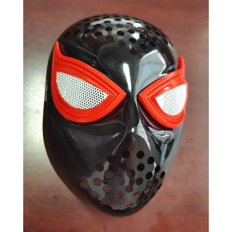 Man From Home  Faceshell Spiderman Cosplay Spider Homecoming Mask Helmet Costume Accessory Elastic Straps Red Black Mask