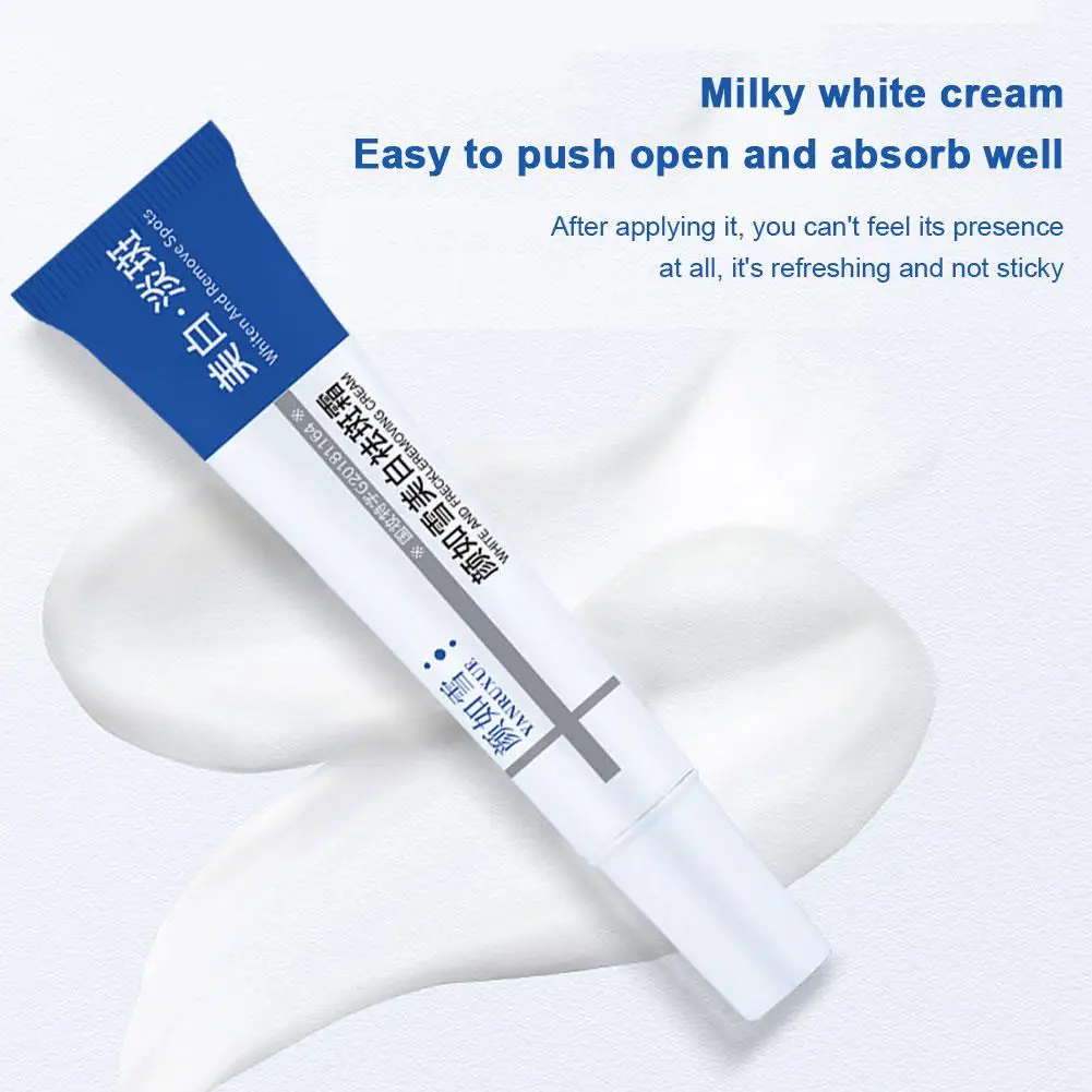 Effective Whitening Freckles Cream Remove Melasma Dark Spots Fade Pigmentation Moisturize Brighten Face Skin Care Product