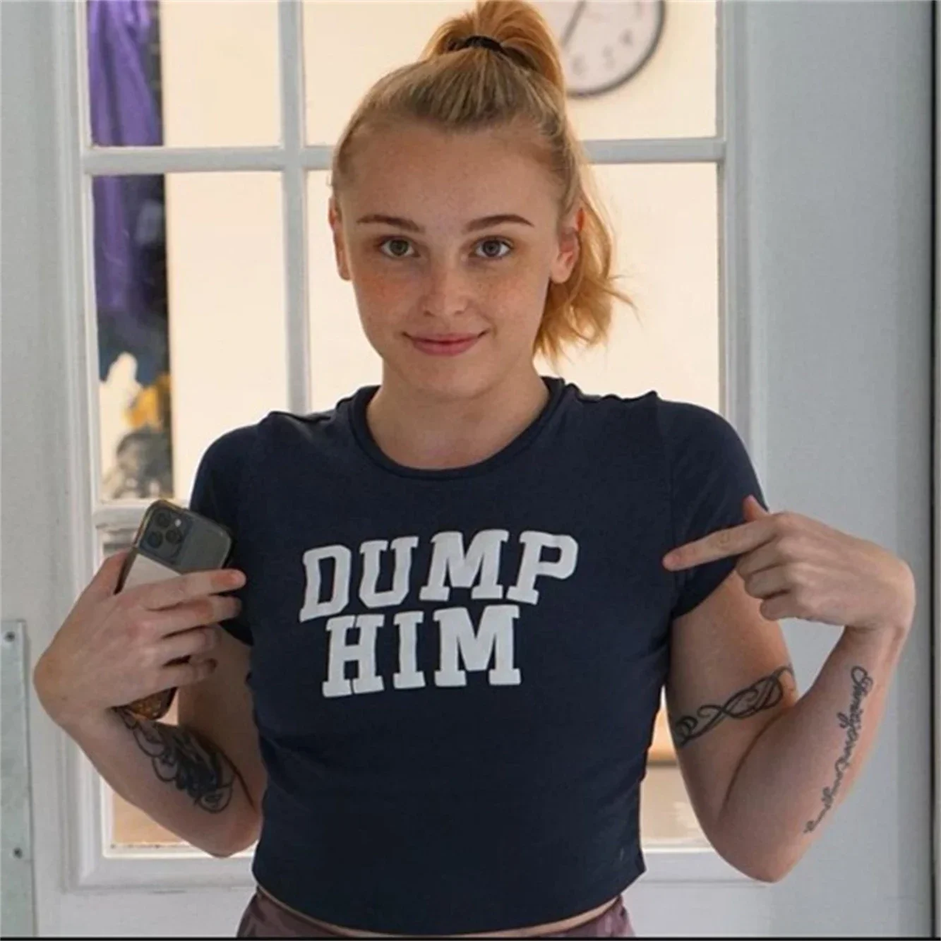 Spit in My Mouth Crop Top Baby Tee Mädchen Sommerdruck Slim Tops Y2k EMO Mädchen Casual T-Shirts Tops Sommer 90er T-Shirts Vintage Tops – Detail 6