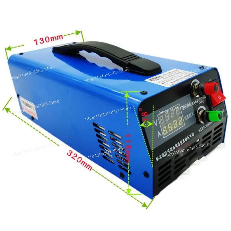 800W Adjustable Voltage Current Lithium Lead-acid  Battery Charger 0-15V 0-55V 0-85V 0-120V 0-55A 0-17A 0-10A 0-7.3A