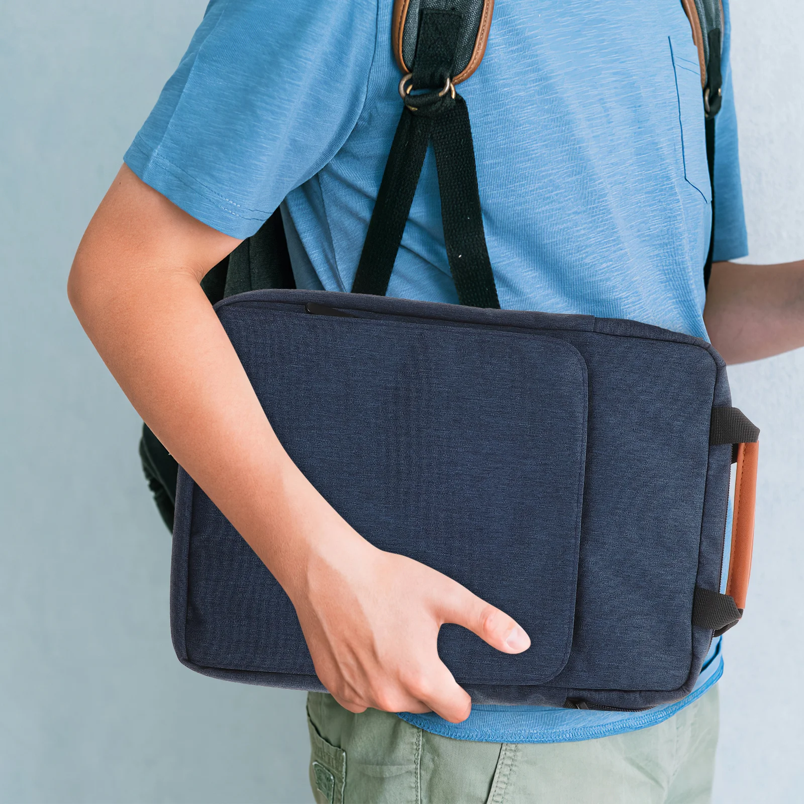 

Laptop Bag 13.3 Inch Polyester Laptop Sleeve Shockproof Tablet Carrying Case Portable Storage Bag For Travel Outdoor Use