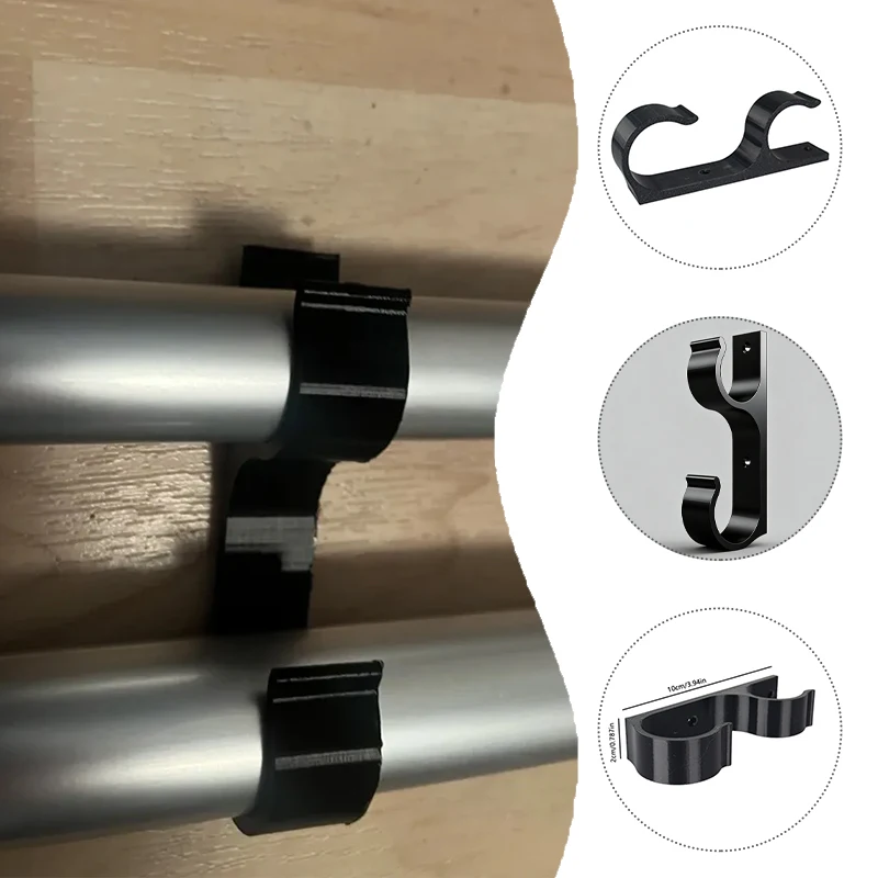 

Caravan Sunshade Bracket For Thule Telescopic Pole Bracket (Sunshade) - Aperture Of 3.5mm Plastic White Bracket RV Accessories