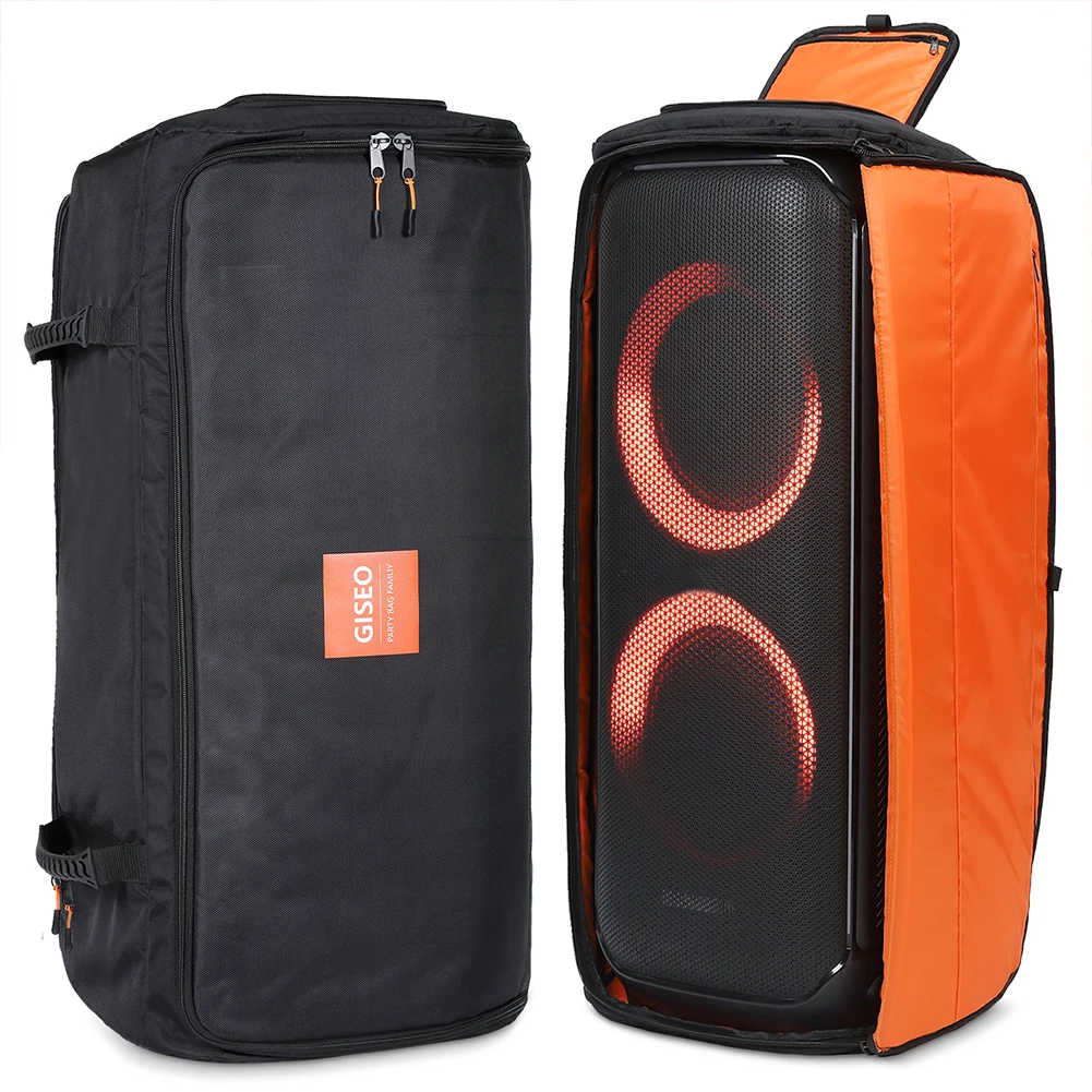 Waterproof Speaker Case Bags Oxford Cloth Foldable Speaker Protective Case Double Zipper Storage Bags Pouch for JBL PARTYBOX 710