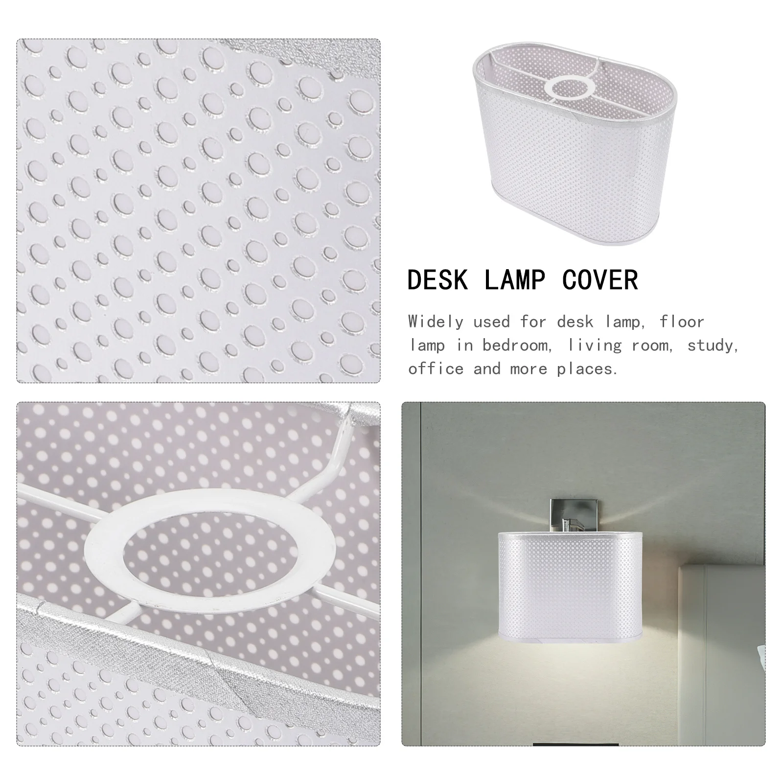 

Painting Lampshade Golden Fabric Replacement Cover For Table Floor Lamp Decorative Light Shade Household Hotel Use