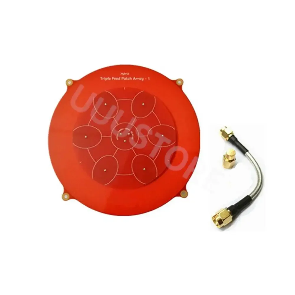 150Mm Triple Feed Patch 5.8Ghz 14dbi Pagode Array Fpv Antenne Lhcp Rhcp Sma Voor Rc Drone Fpv Quadcopter