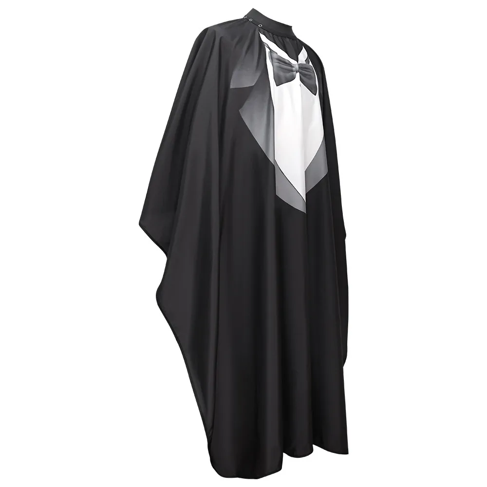 スーツ理髪店ケープのパターンプロフェッショナルスタイリングツールサロンヘアカットシャツ帯電防止シリコーンネックライン