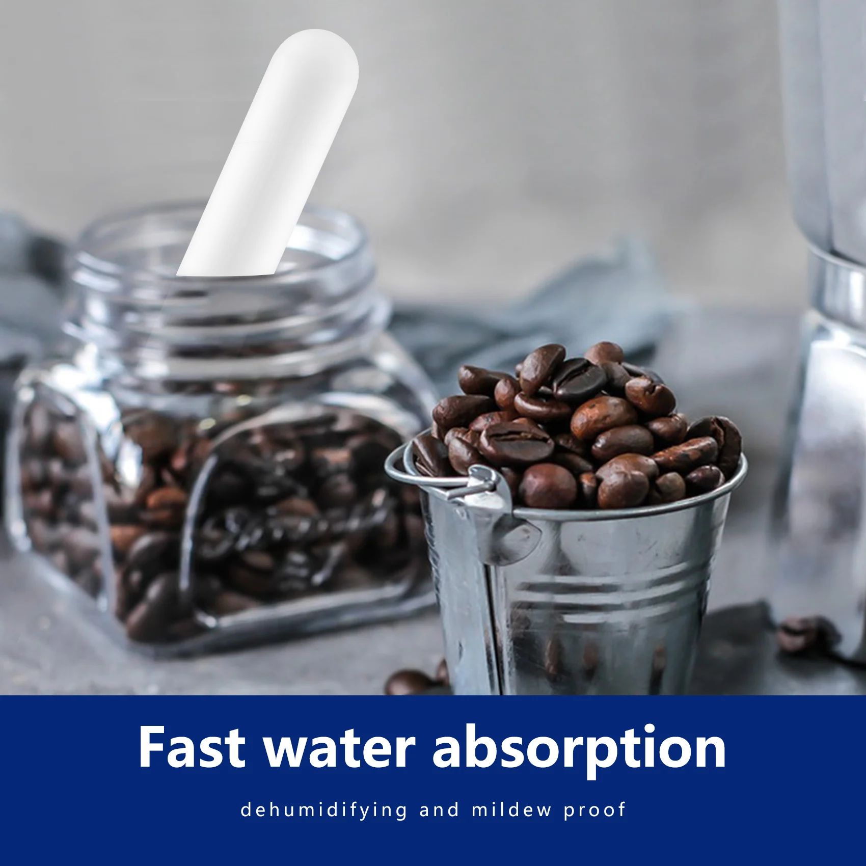 ABLK 8 Pcs Diatomita Absorvente de Umidade Vara de Absorção de Água Vara de Secagem Desecante de Terra de Diatomáceas para Lavandaria Doméstica