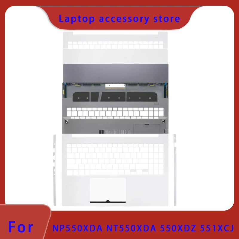 

Подходит для ноутбука NP550XDA NT550XDA 550XDZ 551XCJ, ЖК-экран, задняя рамка экрана, поддержка ладони, нижняя оболочка, петля ABCD