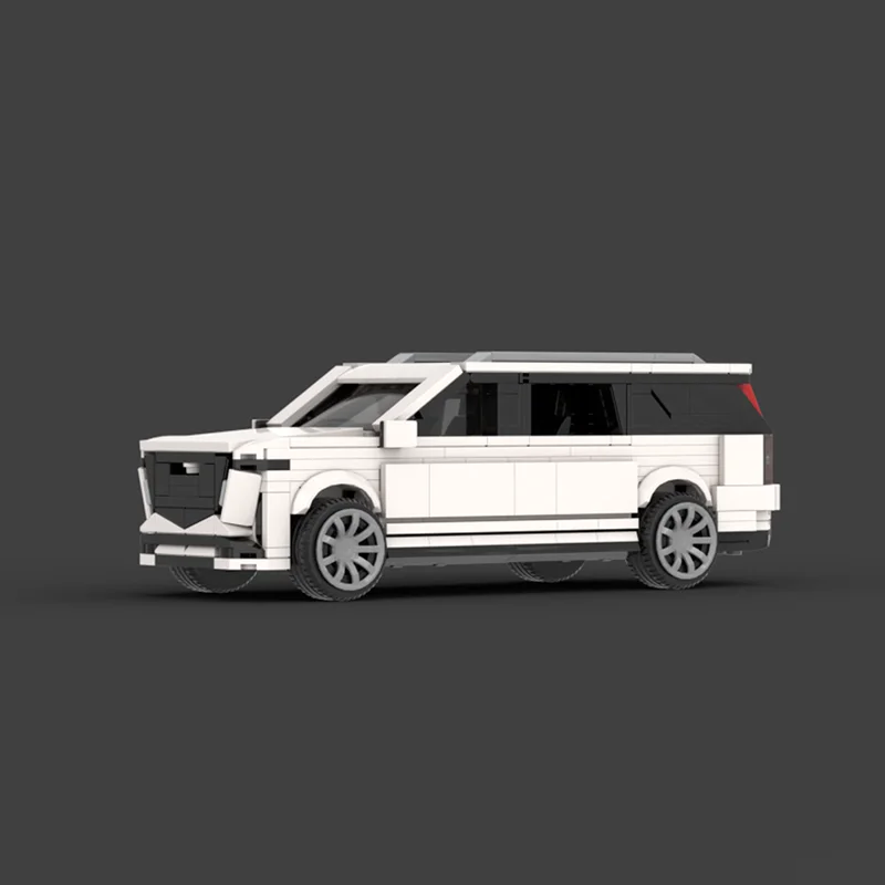 579pcs MOC Cadillac Escalade City Champions Model Building Blocks Architecture Christmas Gifts Idea Toy Education Brick Kids