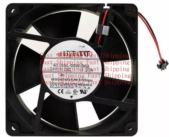 A=FOR Waterproof Inverter Cooing Fan FOR 24V 1.20A 2-Pin 12038 12CM NMB 4715SL-05W-B60