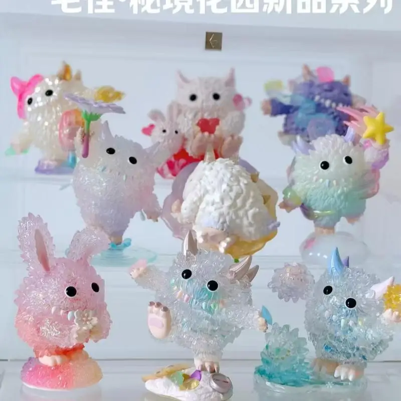 

Подлинная игрушка Popmart Bubble Mart Instanttoy Hair Monster · Серия Secret Garden, слепая коробка, игрушка, подарочный орнамент, новинка, милый подарок