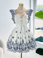 plus Size Elegant Dress Fashionable Ethnic Print Gathering Craft Stylish And Sophisticated Draped Design