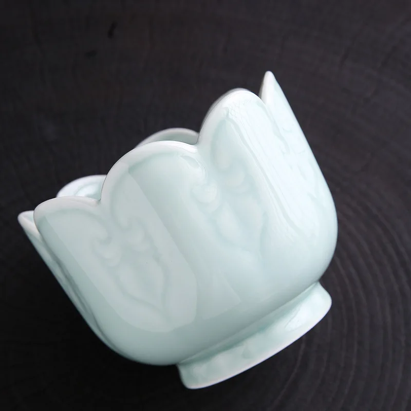 Imitation Song tea small Tianqing hand-held pot soup bottle wine pot Chinese Song Dynasty ceramic imitation Song teapot tea set