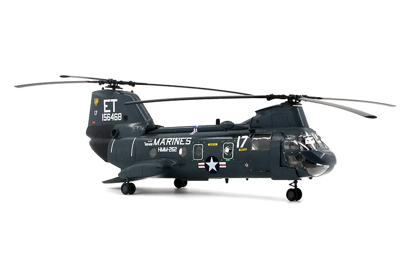 1/72 37002 American ch-46f helicopter model hmm-262 Finished aircraft model