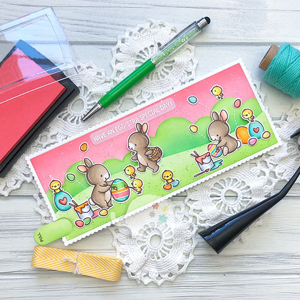 Snow Much Fun Stamp and Cutting Dies Mammoth Love Clear Stamps For DIY Scrapbooking Decoration Paper Craft Album Card Making