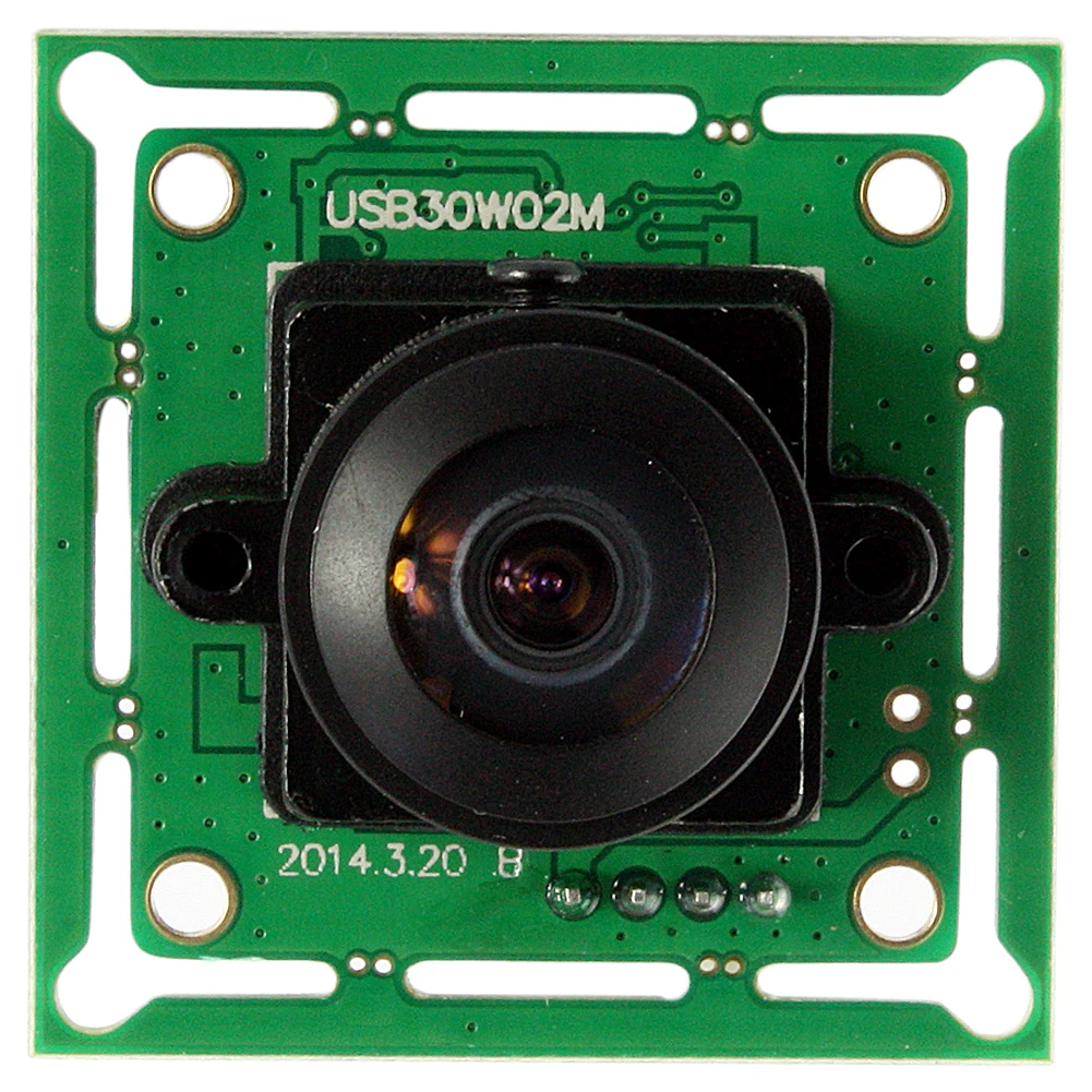 170 Degree Wide Angle 0.3mp 640x480 60Fps High Speed VGA Board CMOS USB Camera Module for Diagnostic Measuring Equipment