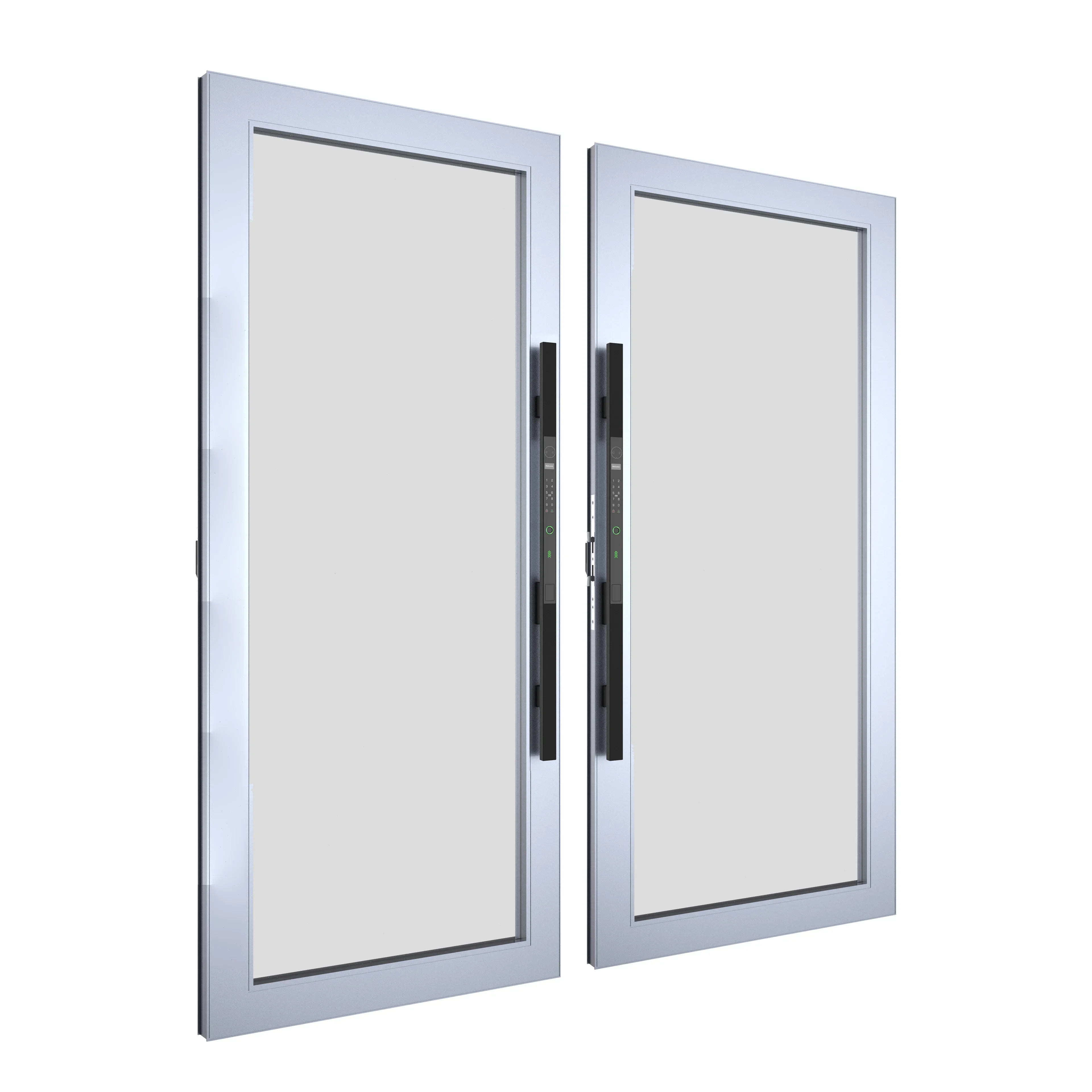 Door Locks Long Handle Tuya Fingerprint Keyless WIFI Face Recognition Digital Electronic Automatic Home Security
