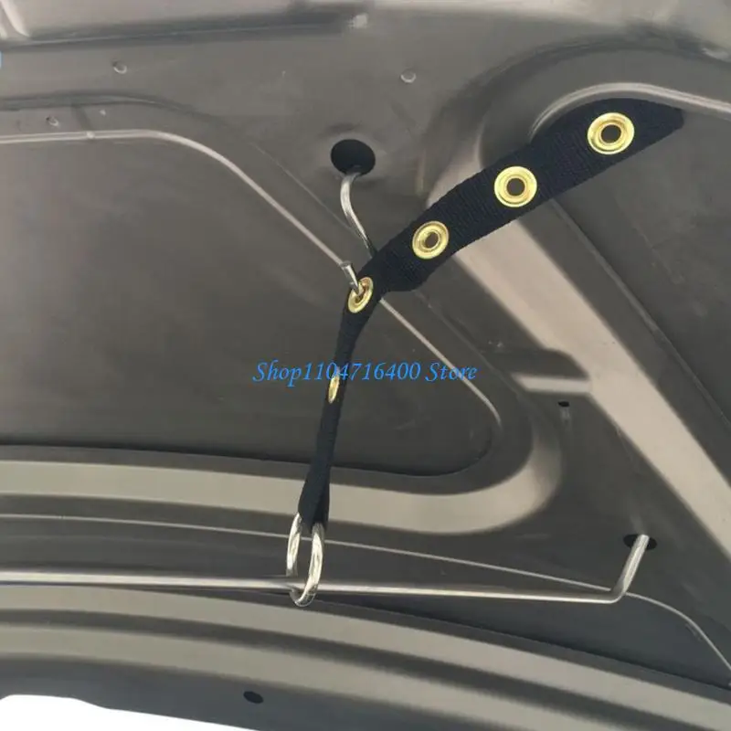 

y1gd Automobile Dents Repair Fixing Tool Nylon Strap with Hook for Dent Repair Rod