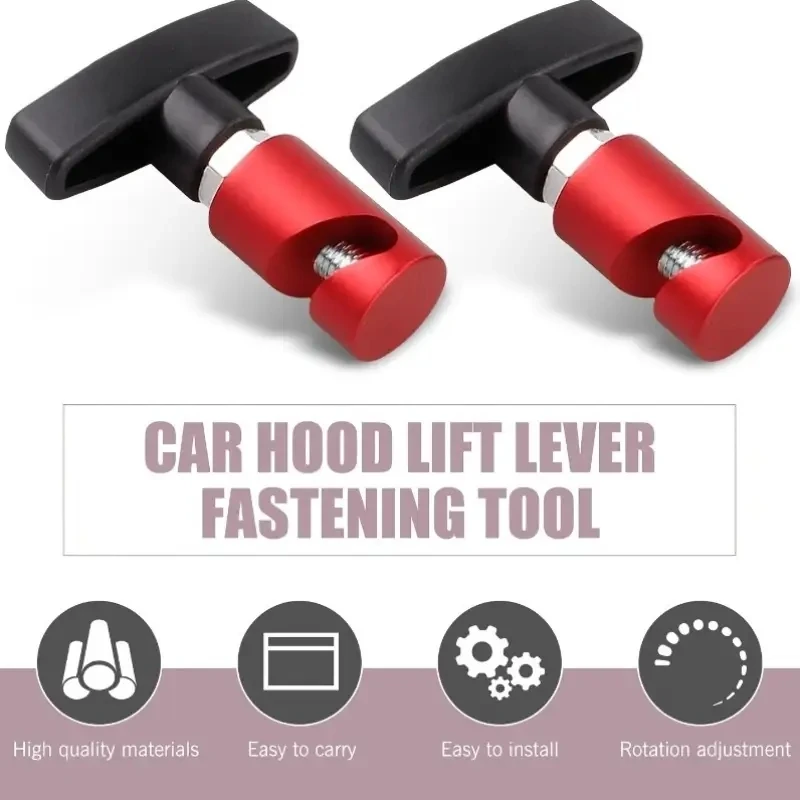 Automobile Modification Accessories - Hood Lift Lever Holder - Boot Tailgate Hydraulic Pneumatic Lever Anti Pinch Tool