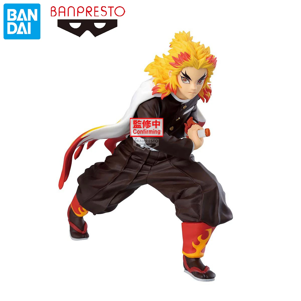 

In Stock Original BANDAI BANPRESTO Prepainted Maximatic Kimetsu No Yaiba Rengoku Kyoujurou Anime Figure Model Decoration