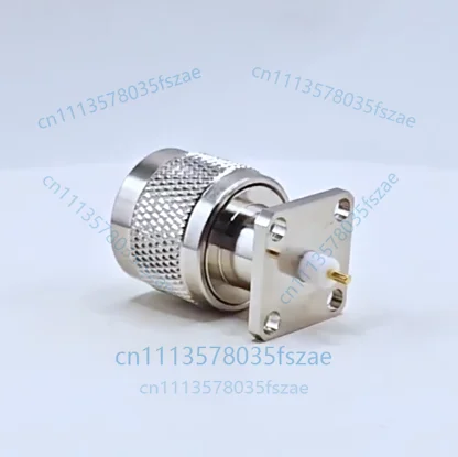 1pc connector n-jfd4-t four-hole flange pcb fixed panel male n-type hole spacing 12.7mm11ghz accessories