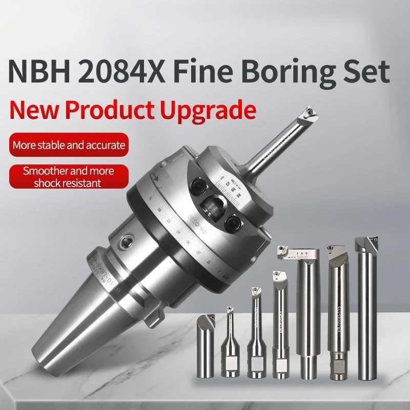 NBH2084X Fine Boring Set BT30 BT40 BT50 Fine Adjustment Boring Tools Range 8-320mm Machining Centre Boring Machine Tool