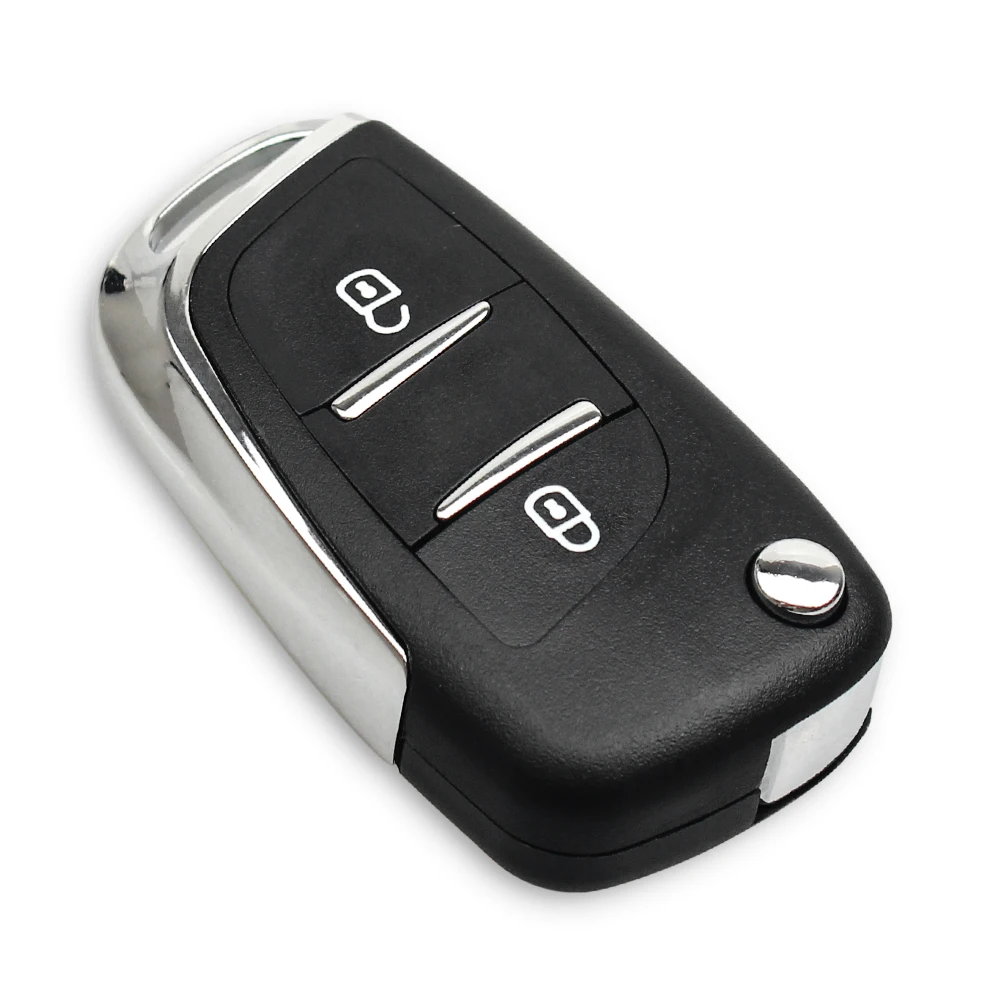 Dandkey For Peugeot 207 307 407 3008 5008 For Citroen C2 C3 C4 C5 C6 C8 Car Key Remote Flip Key Shell Case 2 BTN CE0523 CE0536