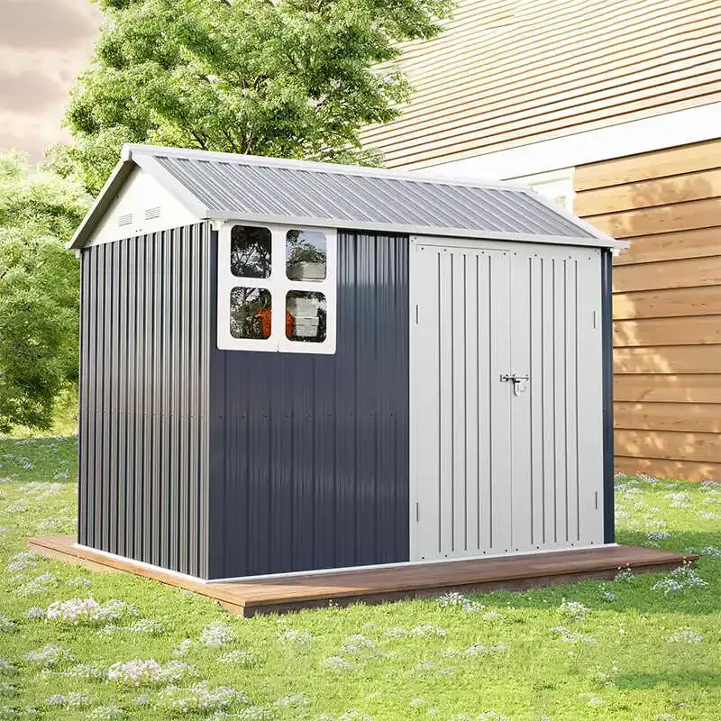 Outdoor simple room storage temporary house rooftop utility room yard outdoor tool storage room