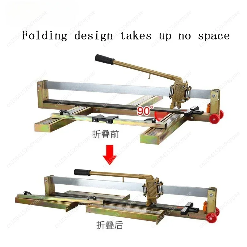 High precision manual tile cutter, pushing knife, tile cutting machine, floor, wall, 600mm