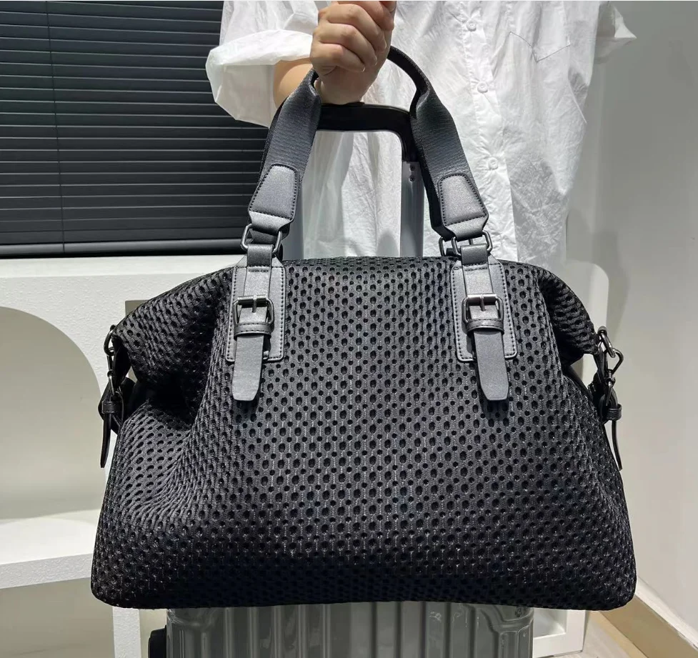 Women's travel bag simple leisure vacation large bags waterproof nylon mesh shoulder Messenger Bags Женская сумка Sacs femmes 가방