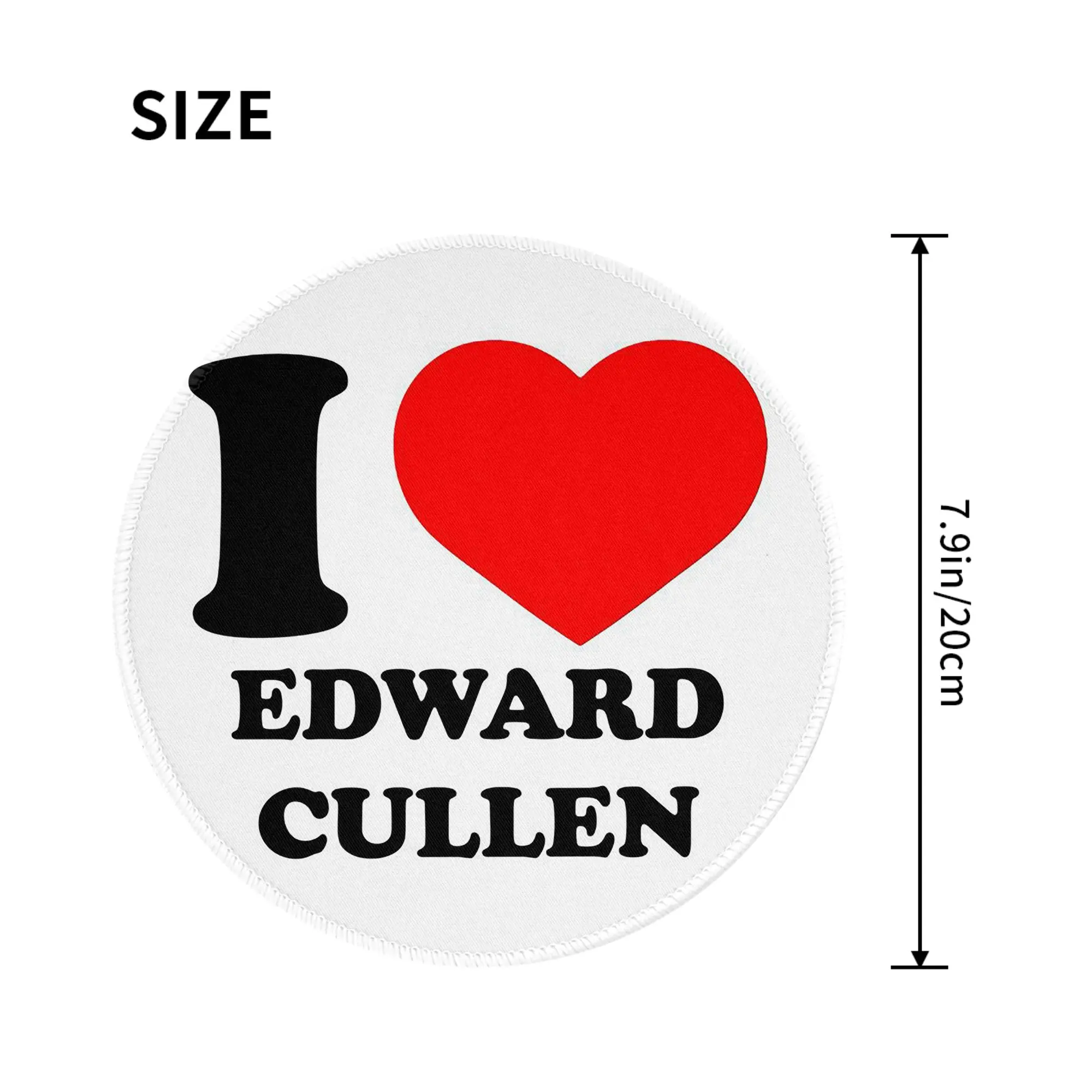 Edward Cullen Twilight Mouse Pad Computer Keyboard Mouse Mat Gamer PC Laptop Desk Mat Office Accessories Table Mats