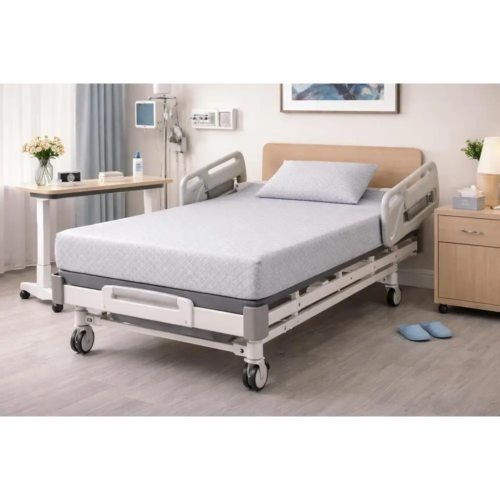 

6 Gel Memory Foam Hospital Mattress, Medium-Firm Feel (36 x 80, Hospital Bed Sizes)