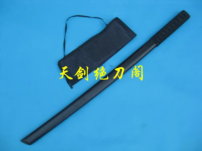 Ironwood Ostrya japonica Japanese Samurai Katana Shingen Vibrating Flap Sword Juhe Dao Aikido Swordsmanship Practice Unsharp