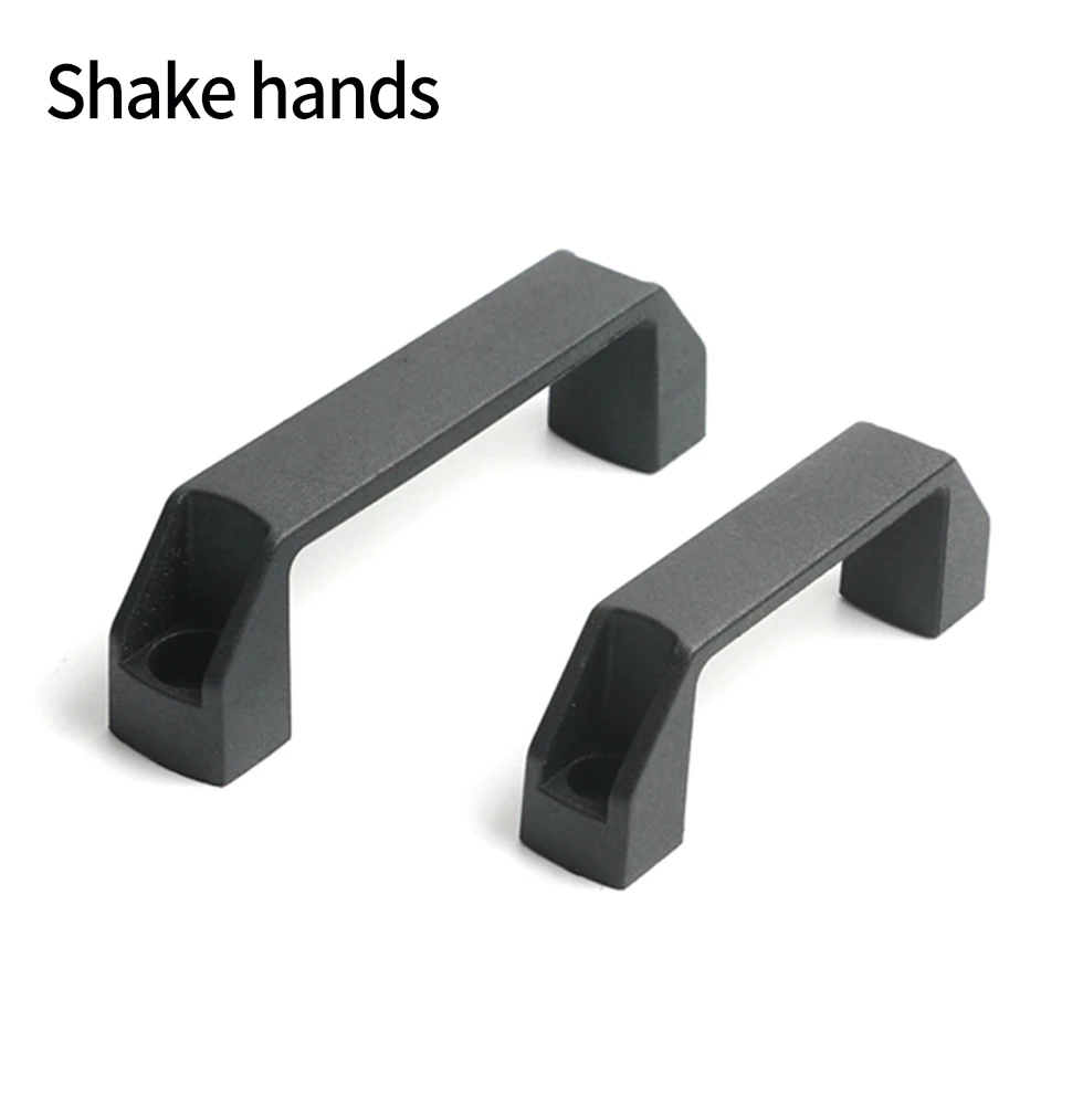 LS522 plastic square handle ABS thickened nylon pull phone bed cabinet door handle hole distance 90120180