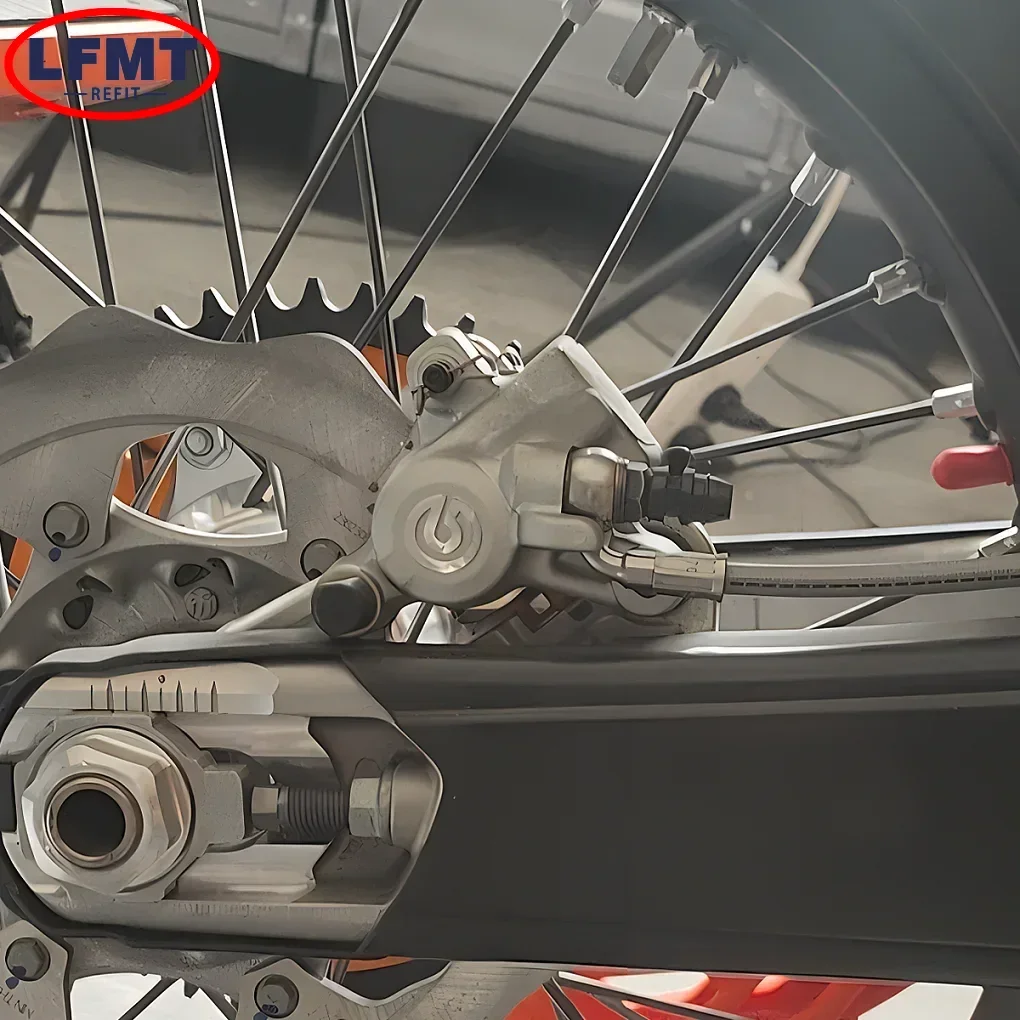 25 سنتيمتر المحور الخلفي الفرامل الجمعية الكبح مضخة الفرجار قوس ل KTM 125-530 XCW XCFW EXC EXCF SX SXF XC XCF ستة أيام 2004-2024