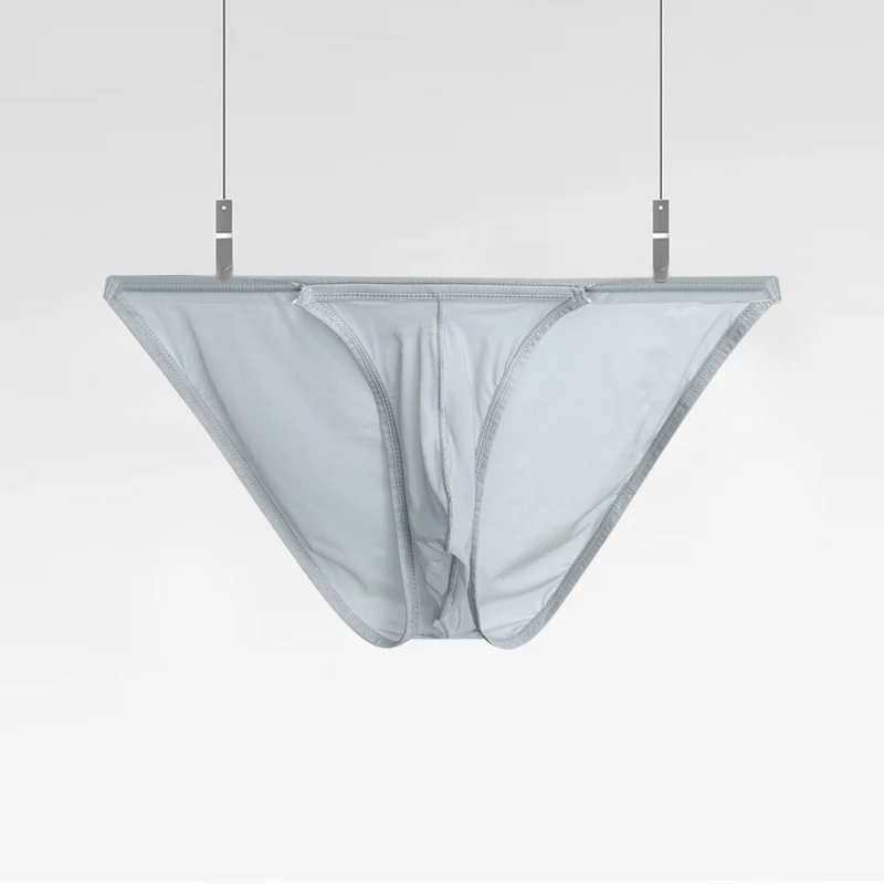 مثير ملابس داخلية للرجال النايلون شفافة رقيقة جدا تنفس ملخصات سراويل التجفيف السريع سيسي calzoncillos Hombre #5