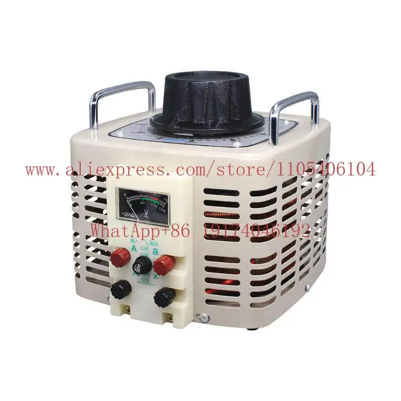 220V single-phase pointer autotransformer household contact voltage regulator isolation 0-250v