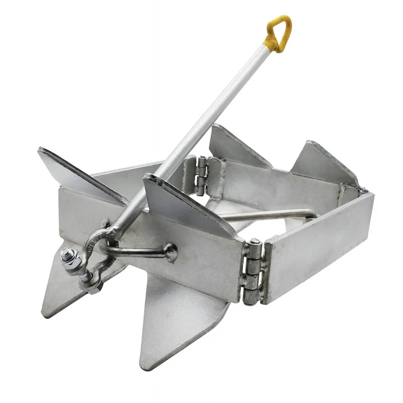 3006.6652 BoatTector Zinc-Plated Cube Anchor (Box Style) - 19 lbs.