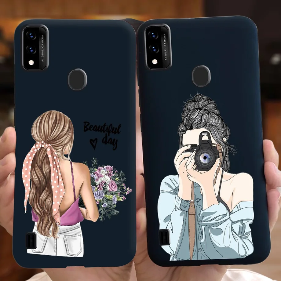 حافظة لهاتف ZTE Blade A7s 2020 حافظة من السيليكون الناعم حافظة لهاتف ZTE Blade A7020 A71 A51 حافظة نسائية أنيقة coque ZTE A71 A51 Capa