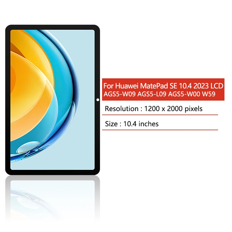 Nouveau pour Huawei MatePad SE 10.4 écran LCD écran tactile Hébergements eur assemblée AGS5-W09 AGS5-L09 AGS5-W00 W59 affichage