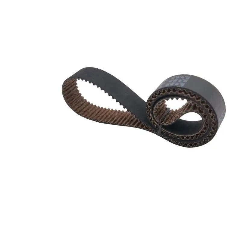 Non-Slip S2M 132 Timing Belt S2M-10 Wear Resistant Closed-loop Rubber Timing Belts Width 3mm 8mm 6mm STD Black Synchronous Belt